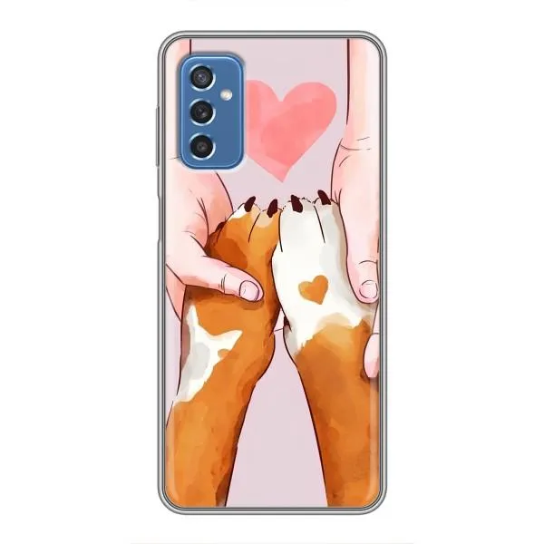 Чехол с принтом «Любовь к собакам» для Samsung Galaxy M52 Чехол с принтом «Любовь к собакам» для Samsung Galaxy M52