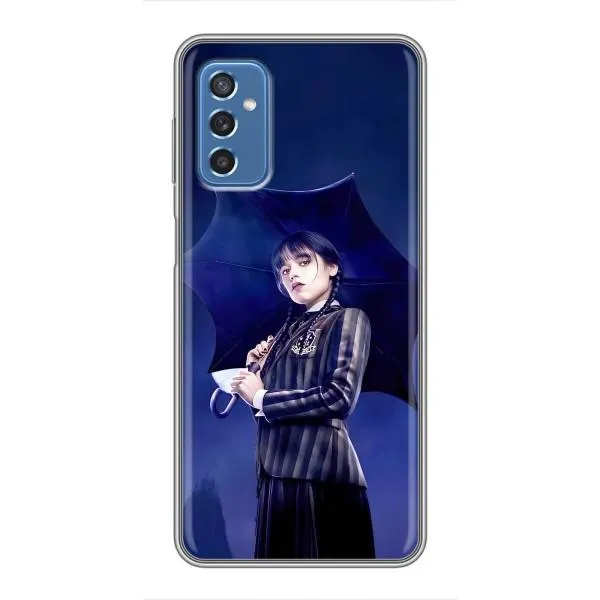 Чохол з принтом «Венсдей» для Samsung Galaxy M52