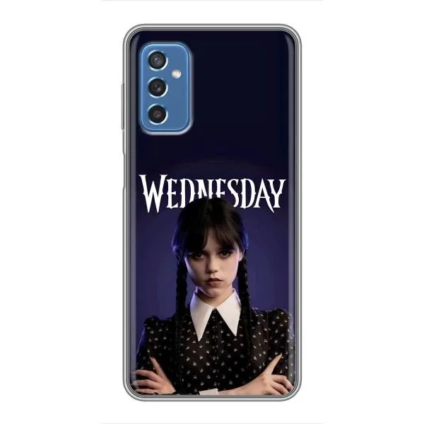 Чохол з принтом «Wednesday» для Samsung Galaxy M52