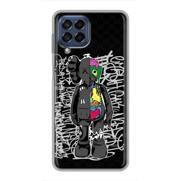 Чехол с принтом «Стиль Bearbrick» для Samsung Galaxy M53 (5G) (M536B) Чехол с принтом «Стиль Bearbrick» для Samsung Galaxy M53 (5G) (M536B)