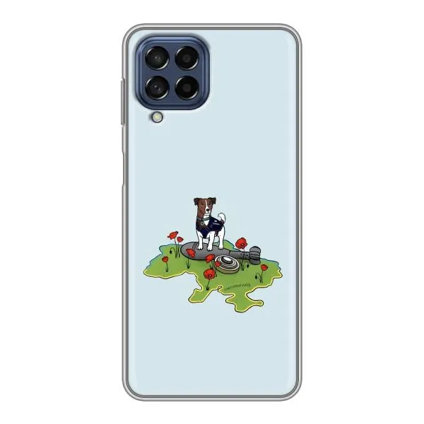 Чехол с принтом «Сапер Пес» для Samsung Galaxy M53 (5G) (M536B) Чехол с принтом «Сапер Пес» для Samsung Galaxy M53 (5G) (M536B)