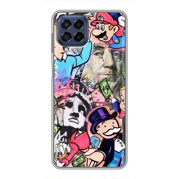Чехол с принтом «Monopoly man» для Samsung Galaxy M53 (5G) (M536B) Чехол с принтом «Monopoly man» для Samsung Galaxy M53 (5G) (M536B)