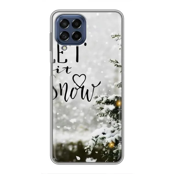 Чохол з принтом «Let it snow» для Samsung Galaxy M53 (5G) (M536B) Чохол з принтом «Let it snow» для Samsung Galaxy M53 (5G) (M536B)