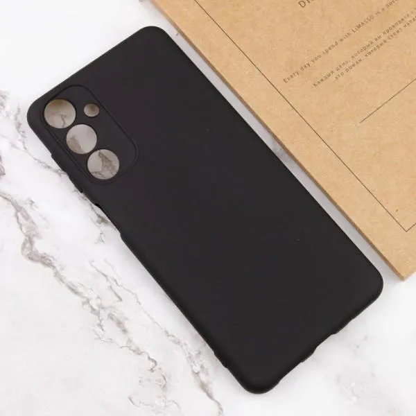 Чехол Silicone Cover Lakshmi Full Camera (A) для Samsung Galaxy M54 5G — Черный — фото 4