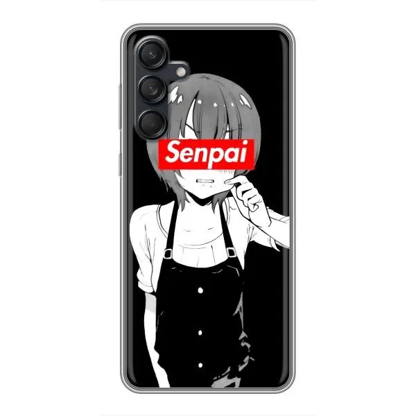 Чехол с принтом «Senpai» для Samsung Galaxy M55 5G Чехол с принтом «Senpai» для Samsung Galaxy M55 5G