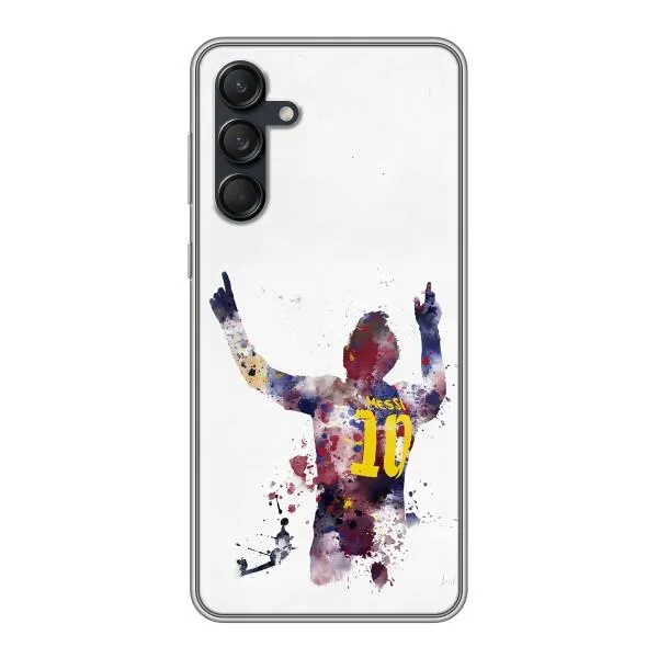 Чехол с принтом «Messi Barca» для Samsung Galaxy M55 5G