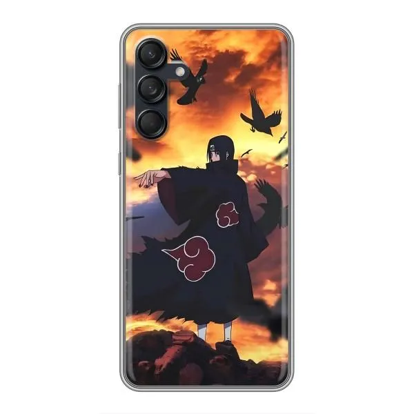 Чехол с принтом «Итачи с воронами» для Samsung Galaxy M55 5G
