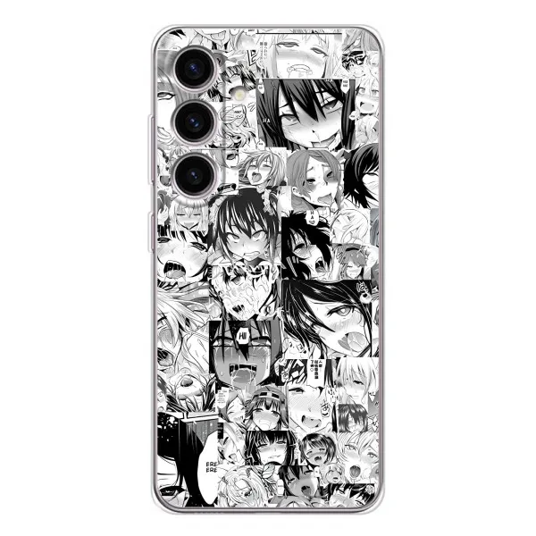 Чехол с принтом «Ahegao manga» для Samsung Galaxy M56