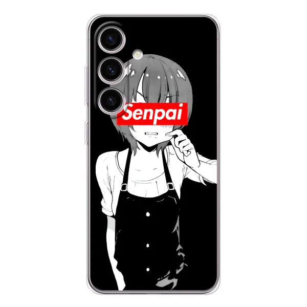 Чехол с принтом «Senpai» для Samsung Galaxy M56