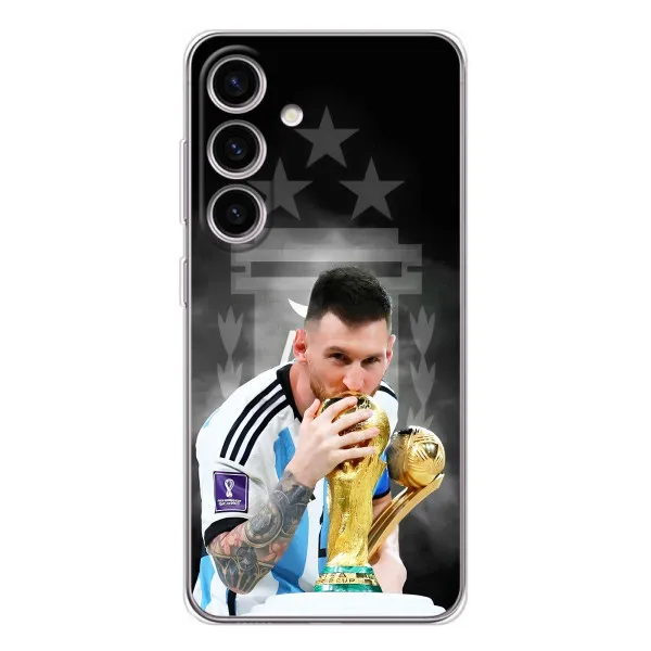 Чохол з принтом «Мессі Чемпіон» для Samsung Galaxy M56