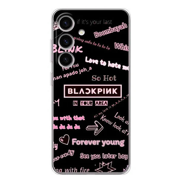 Чехол с принтом «BLACKPINK» для Samsung Galaxy M56