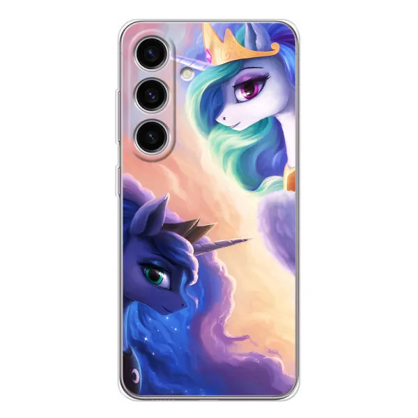 Чехол с принтом «Единорожки» для Samsung Galaxy M56