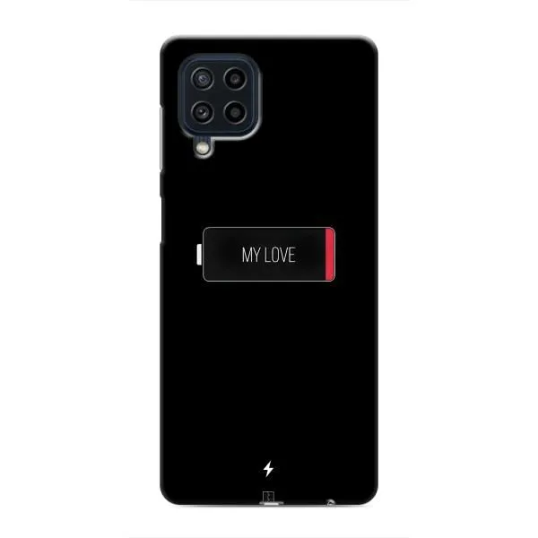 Чехол с принтом «Love battery» для Samsung Galaxy M62 Чехол с принтом «Love battery» для Samsung Galaxy M62