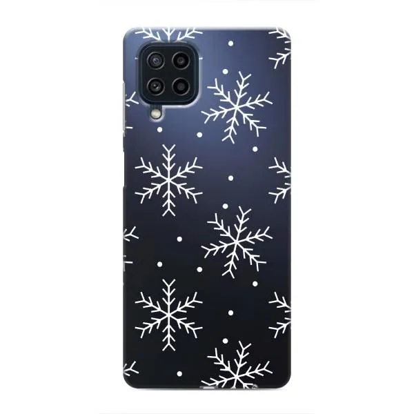 Чехол с принтом «Белые снежинки» для Samsung Galaxy M62 Чехол с принтом «Белые снежинки» для Samsung Galaxy M62