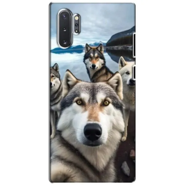 Чехол с принтом «Селфи ХАски» для Samsung Galaxy Note 10 Plus