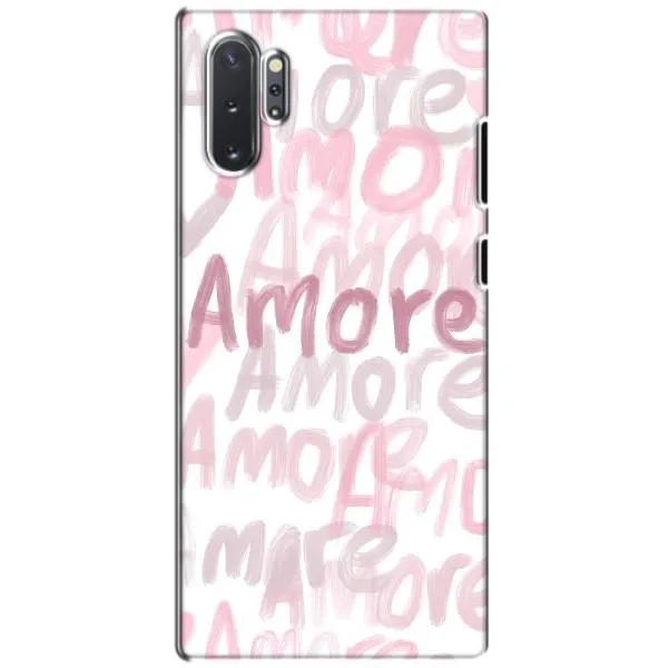Чехол с принтом «Аморе любовь» для Samsung Galaxy Note 10 Plus Чехол с принтом «Аморе любовь» для Samsung Galaxy Note 10 Plus
