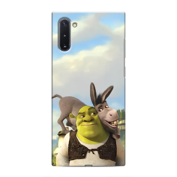 Чехол с принтом «Шрек и Осел» для Samsung Galaxy Note 10 Чехол с принтом «Шрек и Осел» для Samsung Galaxy Note 10