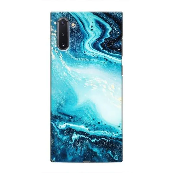 Чехол с принтом «Голубой мрамор» для Samsung Galaxy Note 10 Чехол с принтом «Голубой мрамор» для Samsung Galaxy Note 10