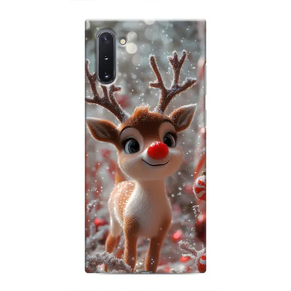 Чехол с принтом «Олень с носом» для Samsung Galaxy Note 10 Чехол с принтом «Олень с носом» для Samsung Galaxy Note 10