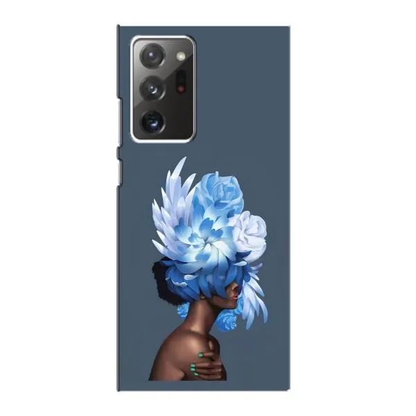 Чехол с принтом «Цветы на голове» для Samsung Galaxy Note 20 Ultra