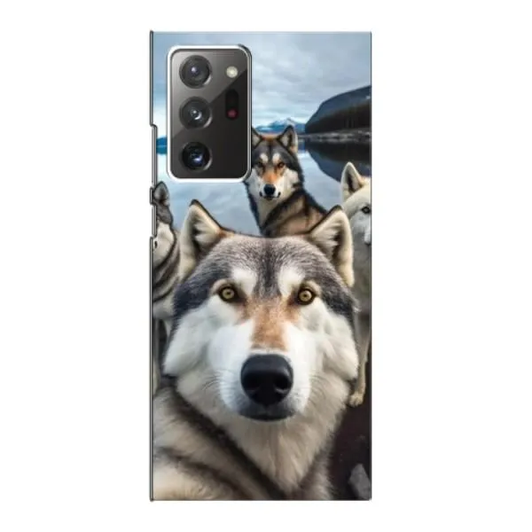Чехол с принтом «Селфи ХАски» для Samsung Galaxy Note 20 Ultra