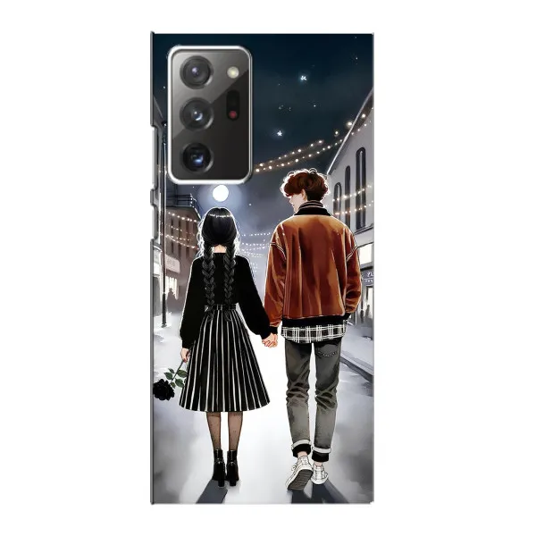 Чехол с принтом «Уэнздей и Тайлер» для Samsung Galaxy Note 20 Ultra
