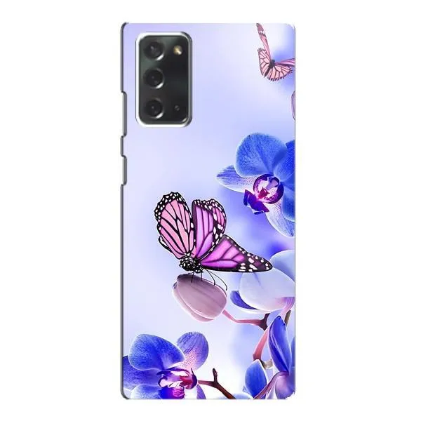 Чехол с принтом «Бабочка на цветочке» для Samsung Galaxy Note 20 Чехол с принтом «Бабочка на цветочке» для Samsung Galaxy Note 20