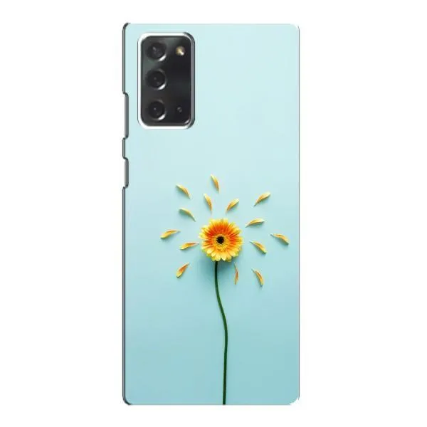 Чехол с принтом «Желтый цветок» для Samsung Galaxy Note 20 Чехол с принтом «Желтый цветок» для Samsung Galaxy Note 20