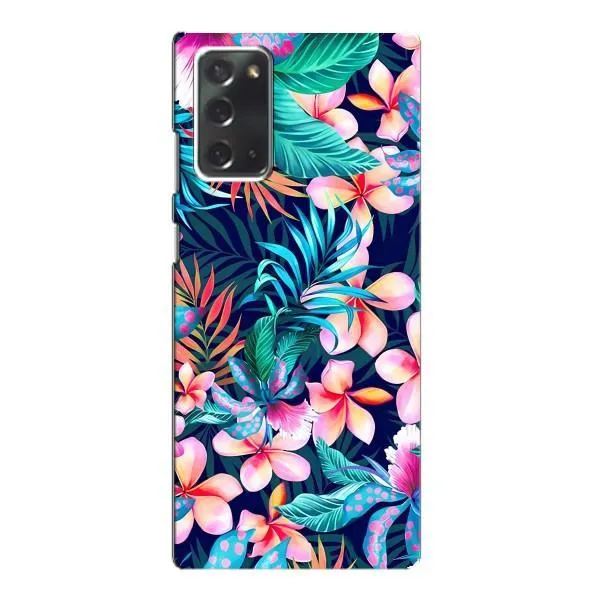 Чехол с принтом «Красочные цветы» для Samsung Galaxy Note 20
