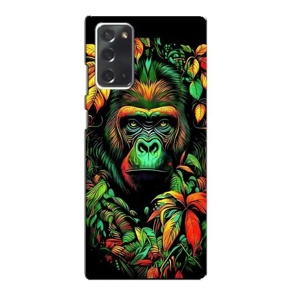 Чохол з принтом «Мавпа в квітах» для Samsung Galaxy Note 20