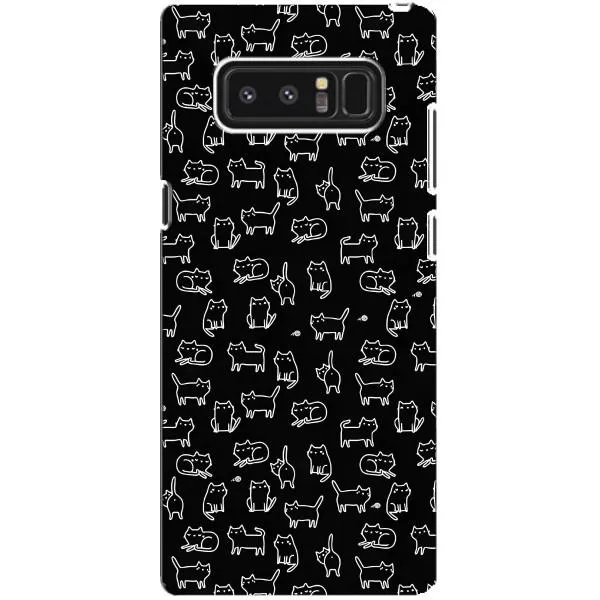 Чехол с принтом «Меленькие котики» для Samsung Galaxy Note 8 (N950)
