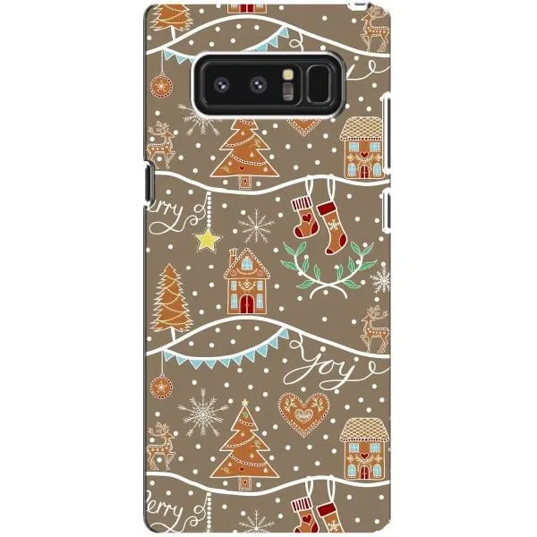 Чехол с принтом «Новогодние пряники» для Samsung Galaxy Note 8 (N950)
