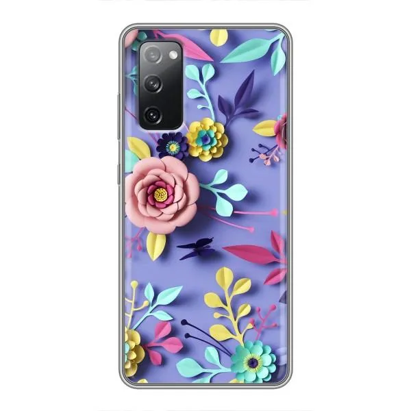 Чехол с принтом «Цветочный дизайн» для Samsung Galaxy S20 FE