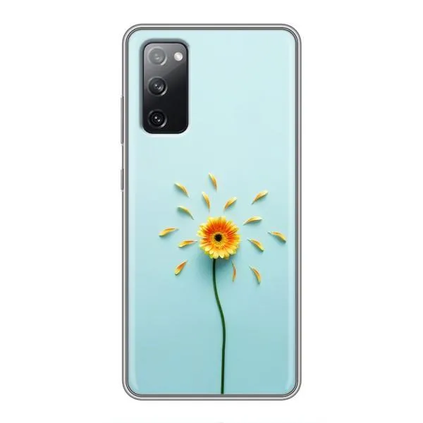 Чехол с принтом «Желтый цветок» для Samsung Galaxy S20 FE