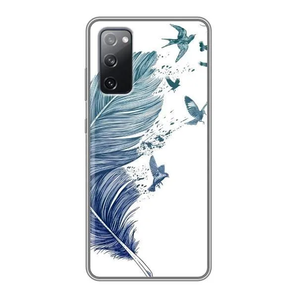 Чехол с принтом «Перышко» для Samsung Galaxy S20 FE