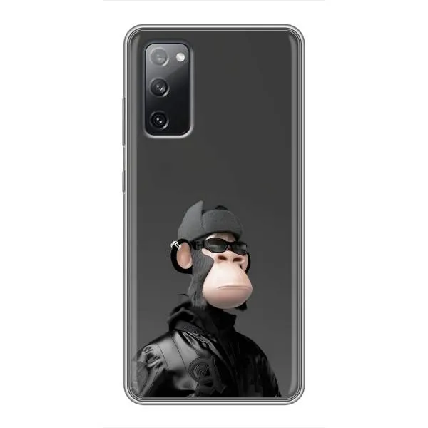 Чехол с принтом «стильная обезьяна NFT» для Samsung Galaxy S20 FE Чехол с принтом «стильная обезьяна NFT» для Samsung Galaxy S20 FE