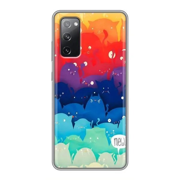 Чехол с принтом «Mew» для Samsung Galaxy S20 FE