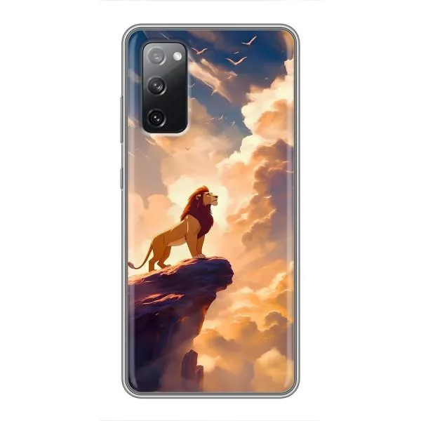 Чохол з принтом «Сімба на скелі» для Samsung Galaxy S20 FE