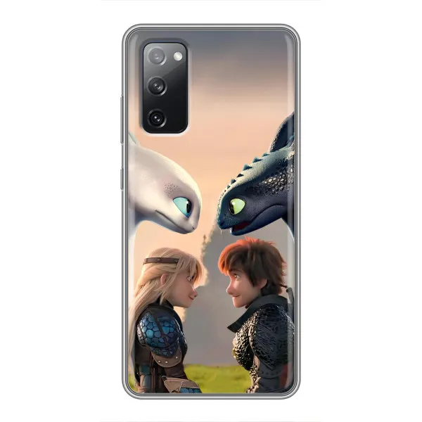 Чехол с принтом «Иккинг и Астрид» для Samsung Galaxy S20 FE