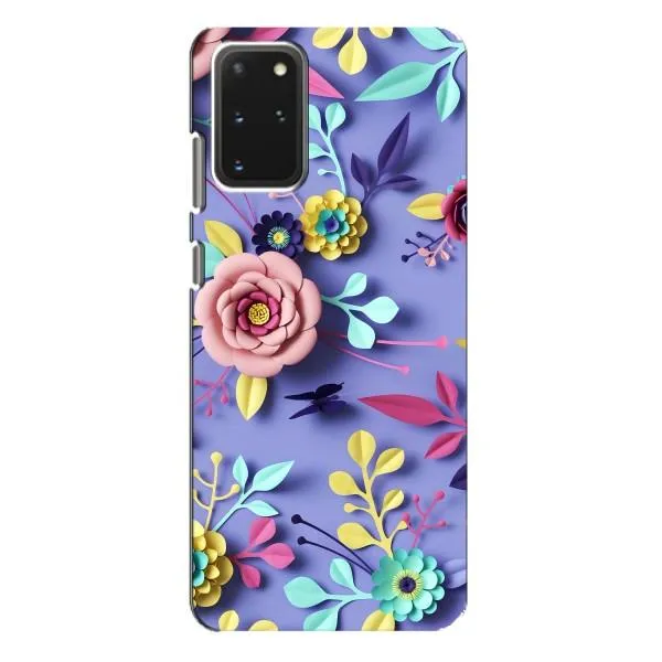 Чехол с принтом «Цветочный дизайн» для Samsung Galaxy S20 Plus Чехол с принтом «Цветочный дизайн» для Samsung Galaxy S20 Plus