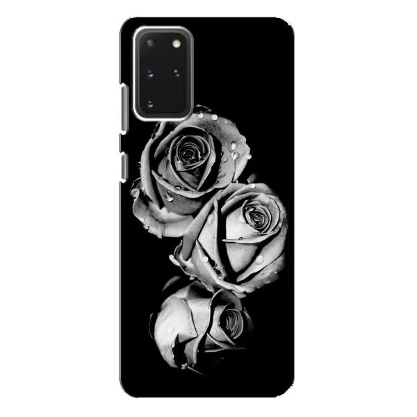 Чехол с принтом «Черная роза» для Samsung Galaxy S20 Plus