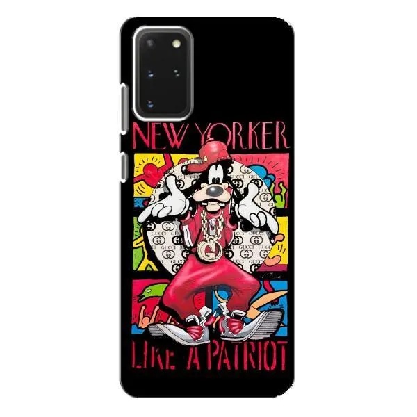 Чехол с принтом «Мультяшный Волк» для Samsung Galaxy S20 Plus