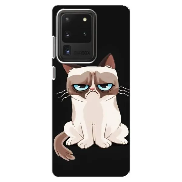 Чохол з принтом «Сумний кіт» для Samsung Galaxy S20 Ultra