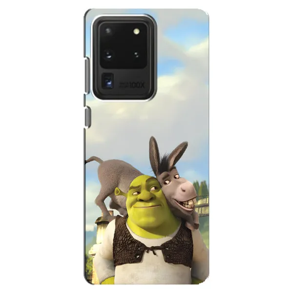 Чехол с принтом «Шрек и Осел» для Samsung Galaxy S20 Ultra Чехол с принтом «Шрек и Осел» для Samsung Galaxy S20 Ultra