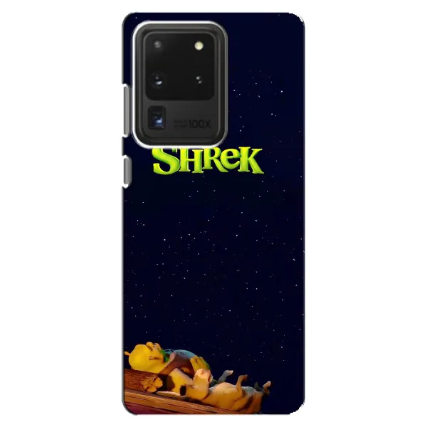Чехол с принтом «Отдыхающий Шрек» для Samsung Galaxy S20 Ultra Чехол с принтом «Отдыхающий Шрек» для Samsung Galaxy S20 Ultra