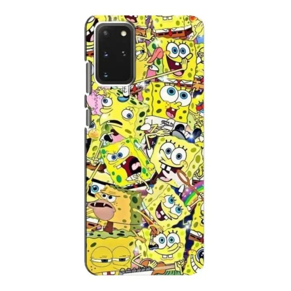 Чохол з принтом «Емоції Спан Боба» для Samsung Galaxy S20