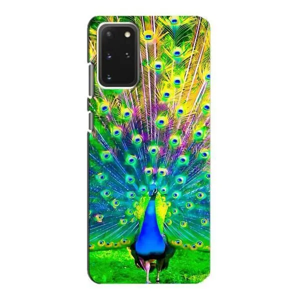 Чехол с принтом «Яркий Павлин» для Samsung Galaxy S20