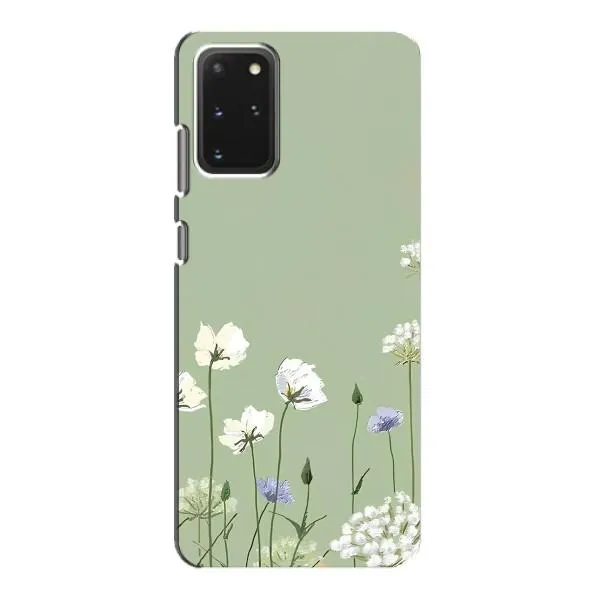 Чехол с принтом «Цветы на зеленом» для Samsung Galaxy S20 Чехол с принтом «Цветы на зеленом» для Samsung Galaxy S20
