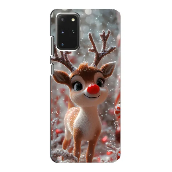 Чехол с принтом «Олень с носом» для Samsung Galaxy S20