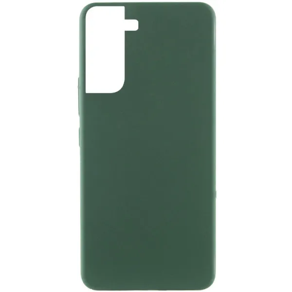 Чехол Silicone Cover Lakshmi (AAA) для Samsung Galaxy S21 FE — Зеленый — фото 1
